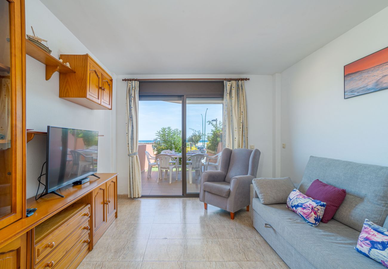 Ferienwohnung in Empuriabrava - 0087-MIRABLAU Appartement am Strand 