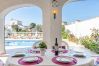 Villa in Empuriabrava - 0038-CREUS Haus am Kanal mit Pool und Liegeplatz