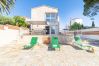 Villa in Empuriabrava - 0031-TER Haus am Kanal mit Pool, Liegeplatz und Studio