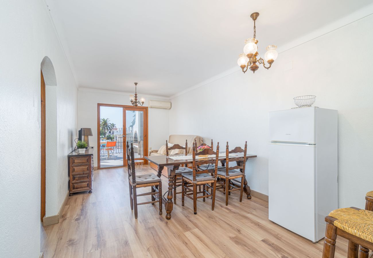Ferienwohnung in Empuriabrava - 0169-PORT SEGRE Appartement mit Kanalblick
