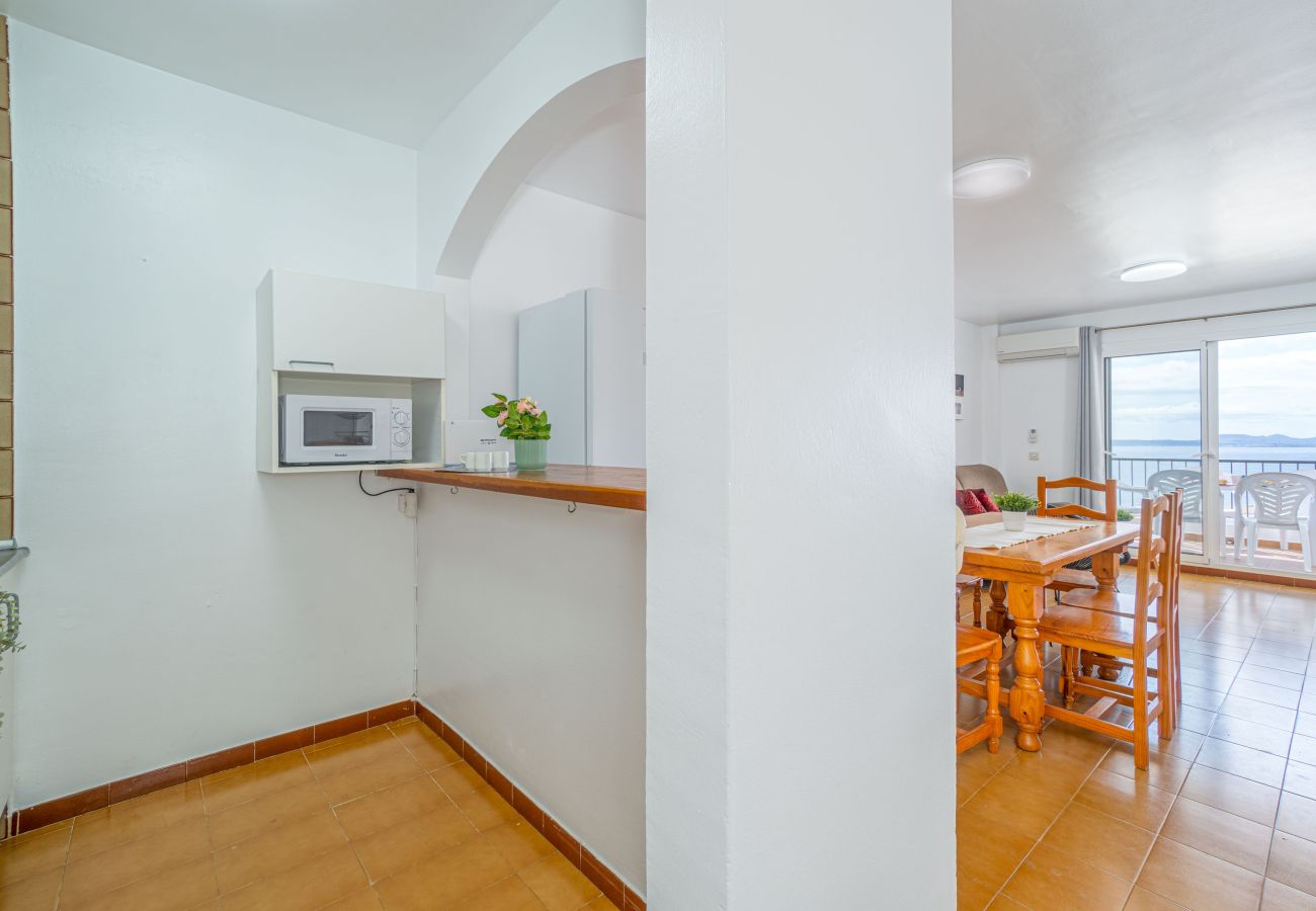 Ferienwohnung in Empuriabrava - 0186-SAN LUIS Appartement mit Meerblick