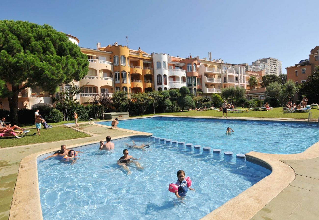 Ferienwohnung in Empuriabrava - 0085-MIRABLAU Appartement mit Meerblick