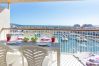 Appartement in Empuriabrava - 0161-PORT GREC Apaprtement met WIFI, uitzicht op zee en kanaal