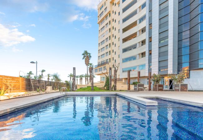 Appartement in Empuriabrava - 0058-CRISTALL MAR Appartement met gemeenschappelijk zwembad