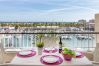 Apartment in Empuriabrava - 0175-PORT GREC Apartment with WIFI, canal and sea view