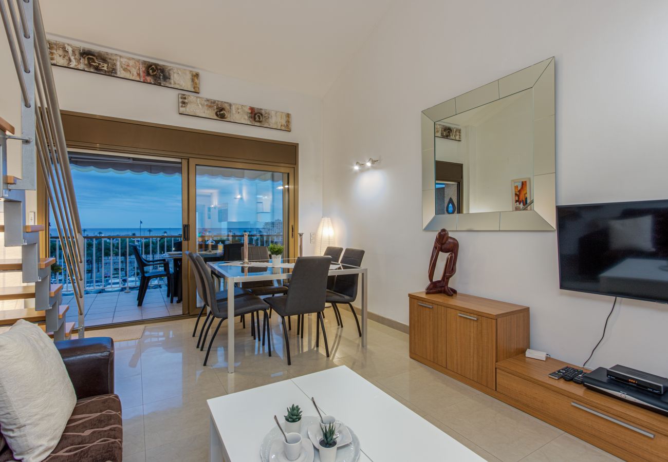 Apartment in Empuriabrava - 0160-PORT GREC Apartment with WIFI, Smart TV, canal and sea view