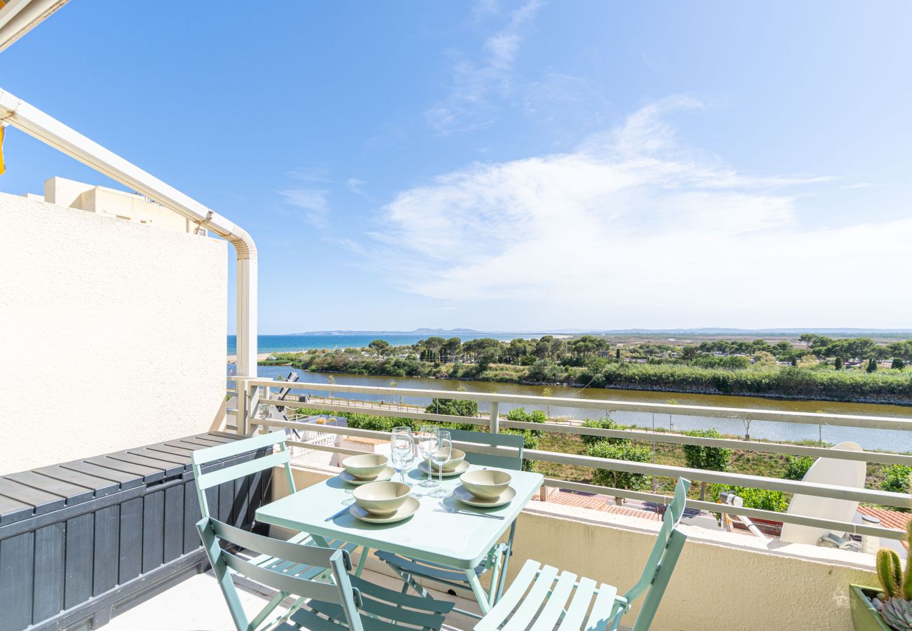 Apartment in Empuriabrava - 0116-MUGA PARK Apartment with river and sea view
