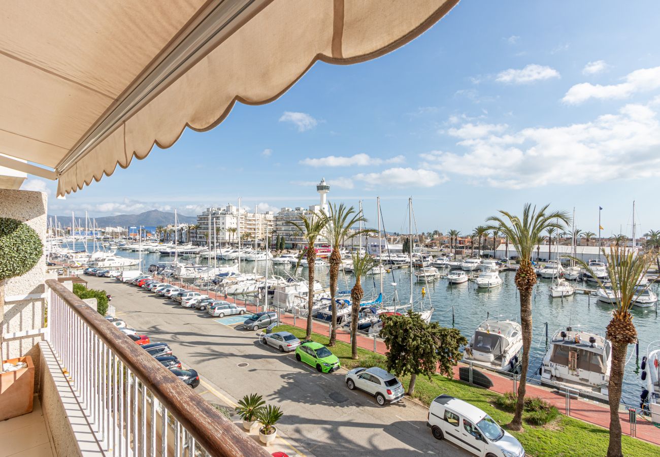 Appartement à Empuriabrava - 0112-PORT GREC Appartement avec vue sur le canal
