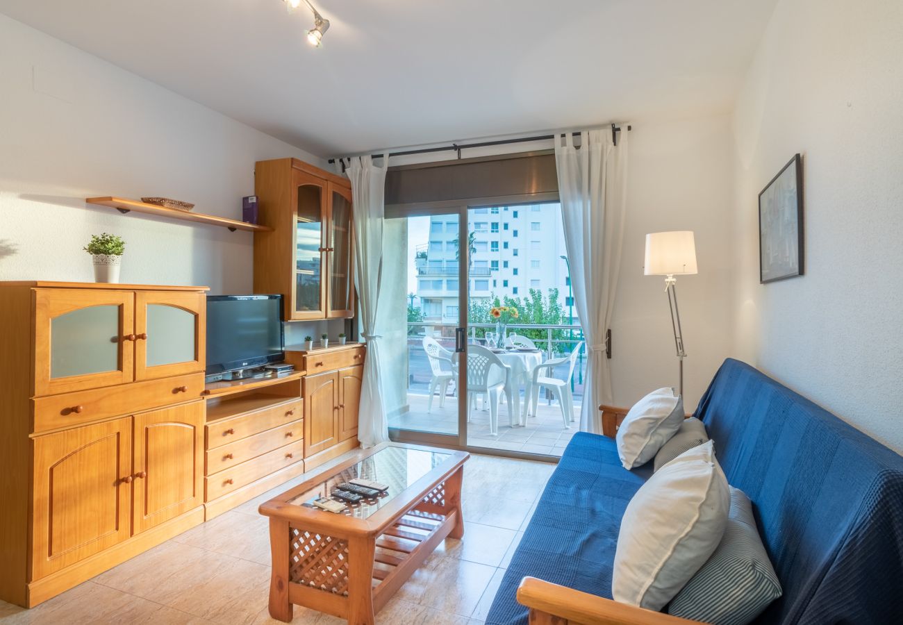 Appartement à Empuriabrava - 0089-MIRABLAU Appartement avec vue latérale sur la plage