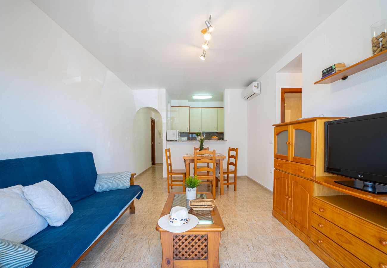 Appartement à Empuriabrava - 0089-MIRABLAU Appartement avec vue latérale sur la plage