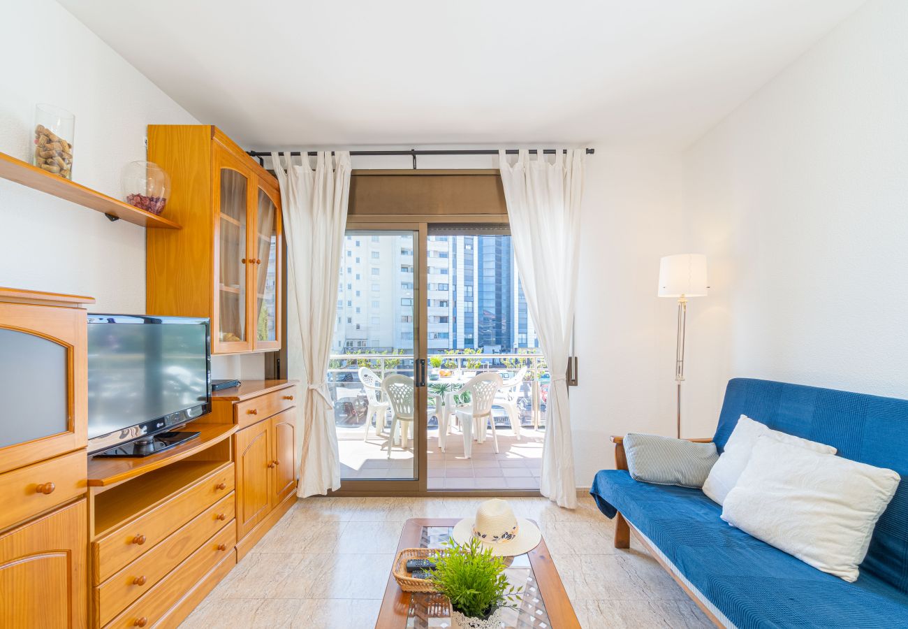 Апартаменты на Эмпуриабра / Empuriabrava - 0089-MIRABLAU Апартаменты с боковым видом на пляж